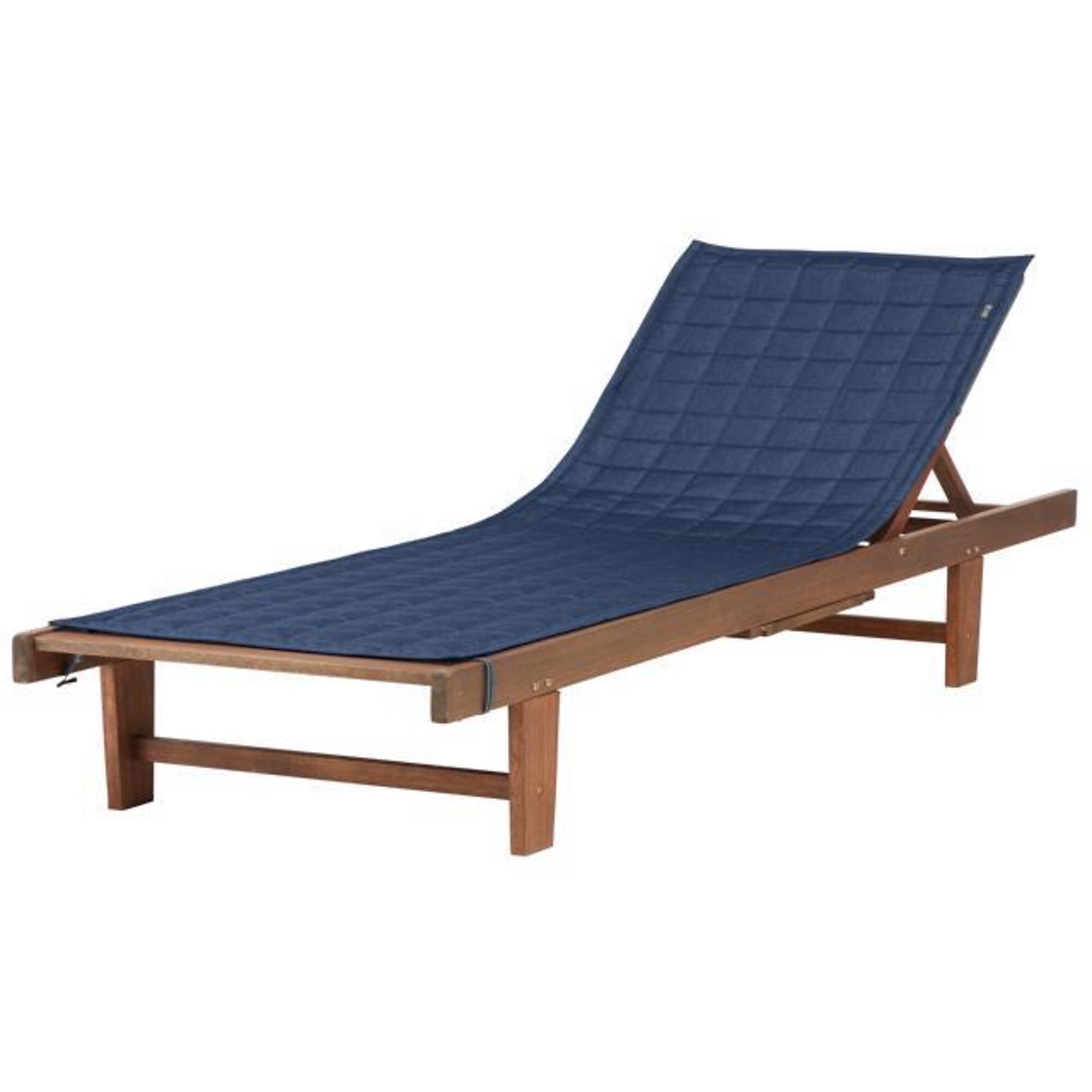 Classic Accessories Patio Chaise Lounge Slip Cover, Blue, Polyester, Model# 56-020-045501-RT